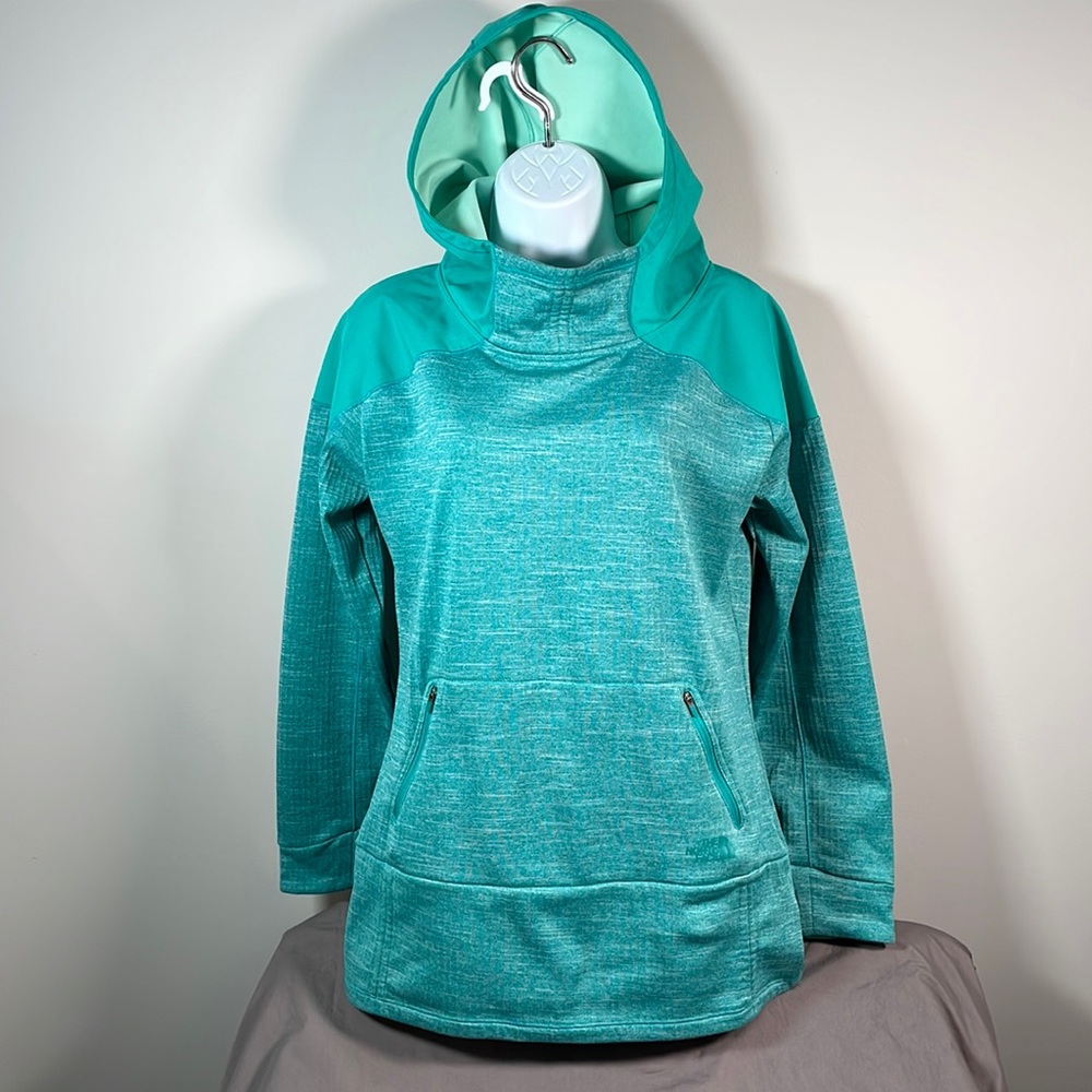 The North Face Teal & Aqua Pullover Hoodie